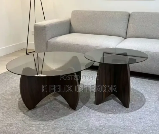 Luxury 1+1 Round Center Table - 1