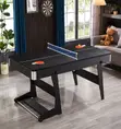 6FT Multi Game Snooker Table tare da Table Tennis & Dining Top - 3