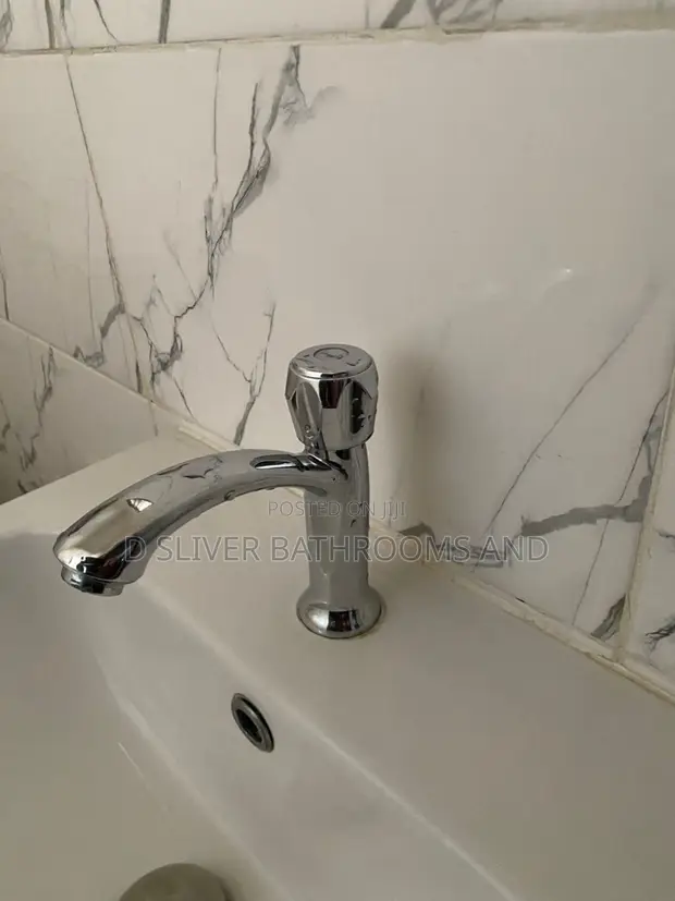 Single Pillar Wash Hand Basin Tap - 1