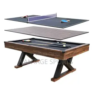 6FT Multi Game Table: Snooker, Table Tennis, Dining