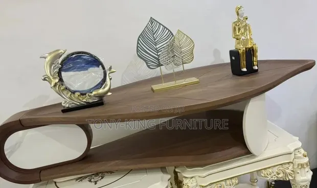 Modern Luxury Wooden Coffee Table - 1