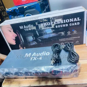 M-Audio TX-4 Professional 4x4 USB Soundcard 24-Bit/192kHz