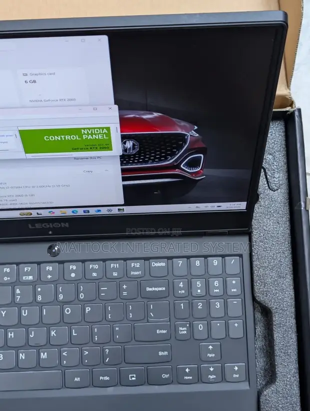 Lenovo Legion Y540-15IRH Laptop: Intel Core i7, 16GB RAM, RTX 2060 - 1