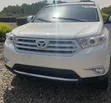 2013 Toyota Highlander White - Foreign Used - 2