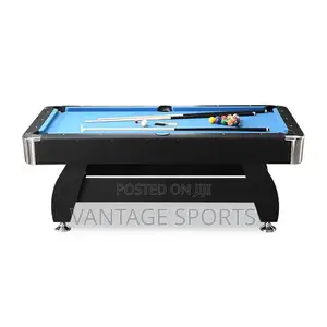 MDF Pool Billiard Table - 8ft Wooden Design tare da Automatic Return