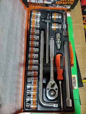 Premium Socket Wrench & Ratchet Tool Set