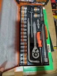 Premium Socket Wrench & Ratchet Tool Set - 2
