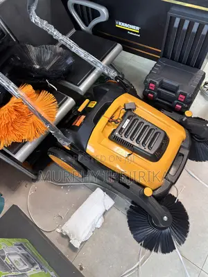 Battery Powered Multi-Brush Push Floor Sweeper