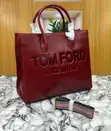 Babban Jakar Hannu ta Tom Ford - Baƙar Fata ta Gaskiya - 1
