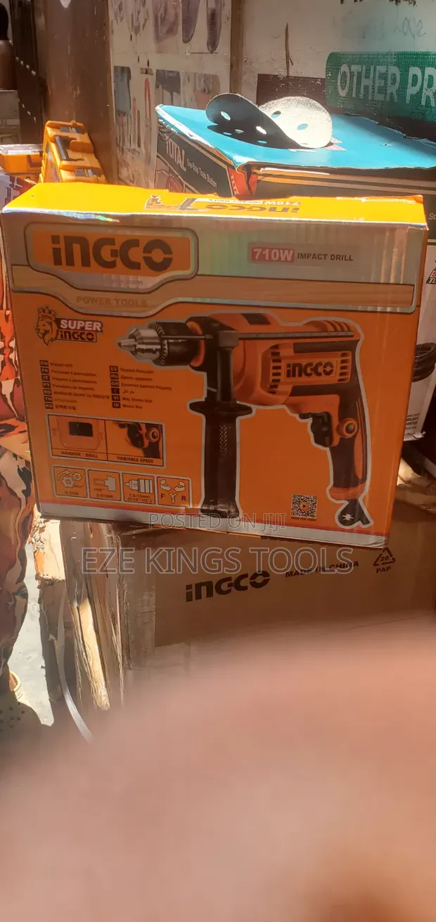Ingco 710W Impact Drill - 1