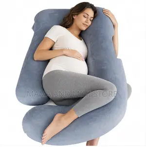 Pregnancy Pillow - Grey/Navy Blue