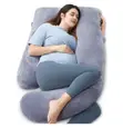 Pregnancy Pillow - Grey/Navy Blue - 3