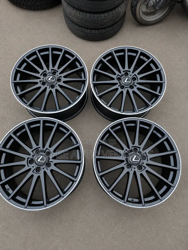 19-Inch Matt Black Rims - 1