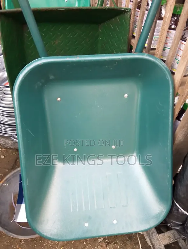 Dark Green Replacement Wheelbarrow Tray - 1
