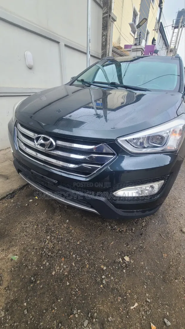 Hyundai Santa Fe 2014 Green - 1