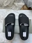 Original Louis Vuitton Men's Slides - Black Leather - 2