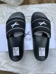 Original Louis Vuitton Men's Slides - Black Leather - 3