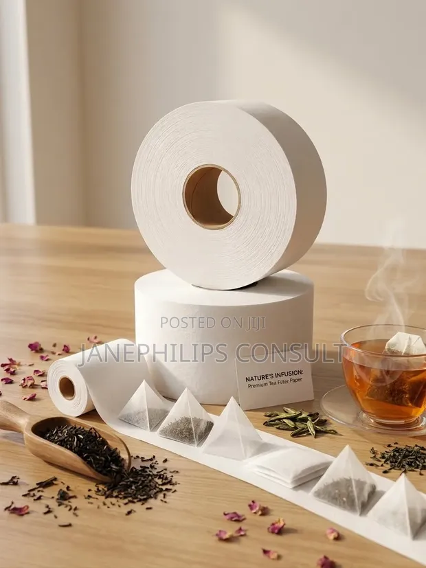 Tea Filter Paper Roll 2.4kg for Herbal Infusions - 1