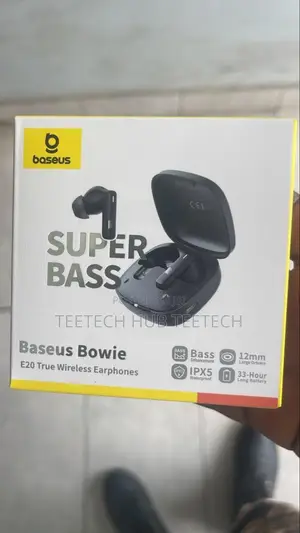 Baseus Bowie E20 True Wireless Earphones - Black