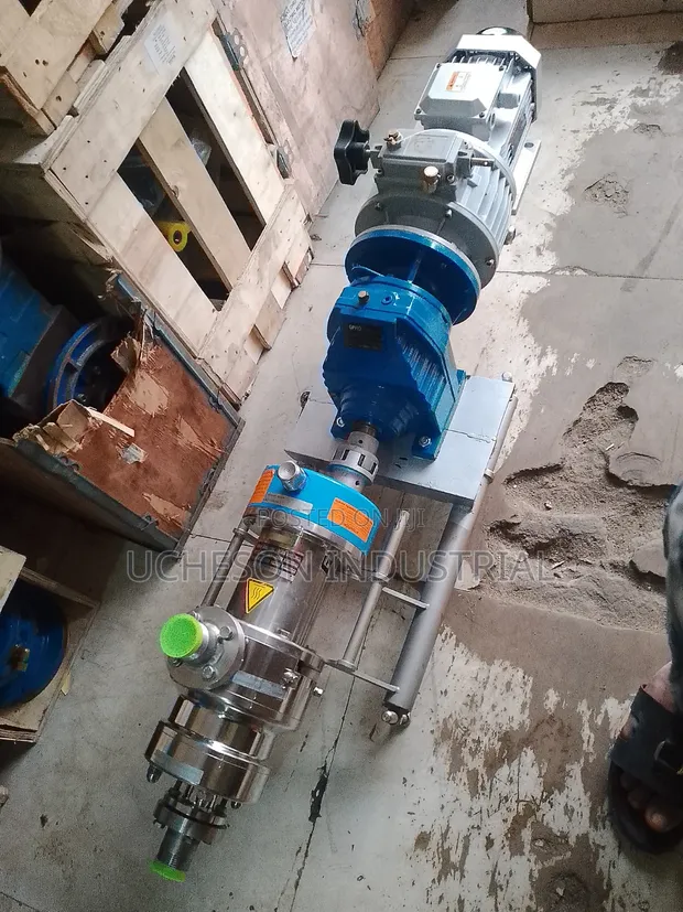 ITT Bornemann Hygienic Twin Screw Pump SLH4G for Food Grade - 1