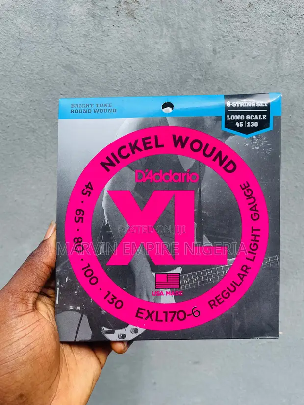 D'Addario EXL170-6 6-String Bass Guitar Strings - 1