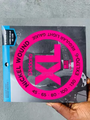 D'Addario EXL170-6 6-String Bass Guitar Strings
