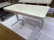 Boss Office Products Contemporary Adjustable Table with Glass Top & Wireless Charger (1.2m) - 1