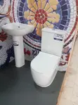 VSTAR Executive WC Toilet and Pedestal Basin Set - 1