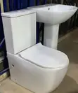 VSTAR Executive WC Toilet and Pedestal Basin Set - 2