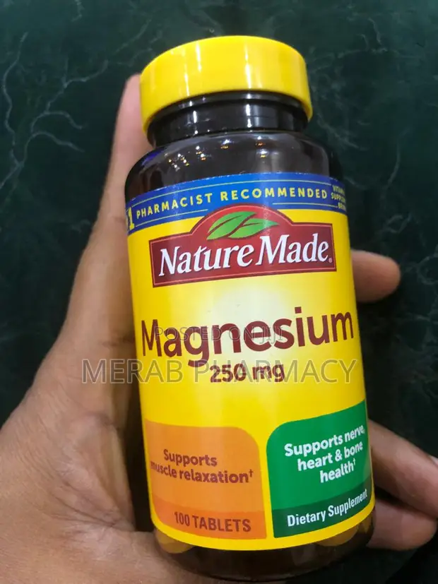 Nature Made Magnesium 250mg, 100 Tablets - 1