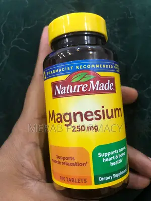 Nature Made Magnesium 250mg, 100 Tablets