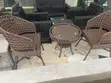 Home Interiors 2-Seater Garden Chair with Table - 1