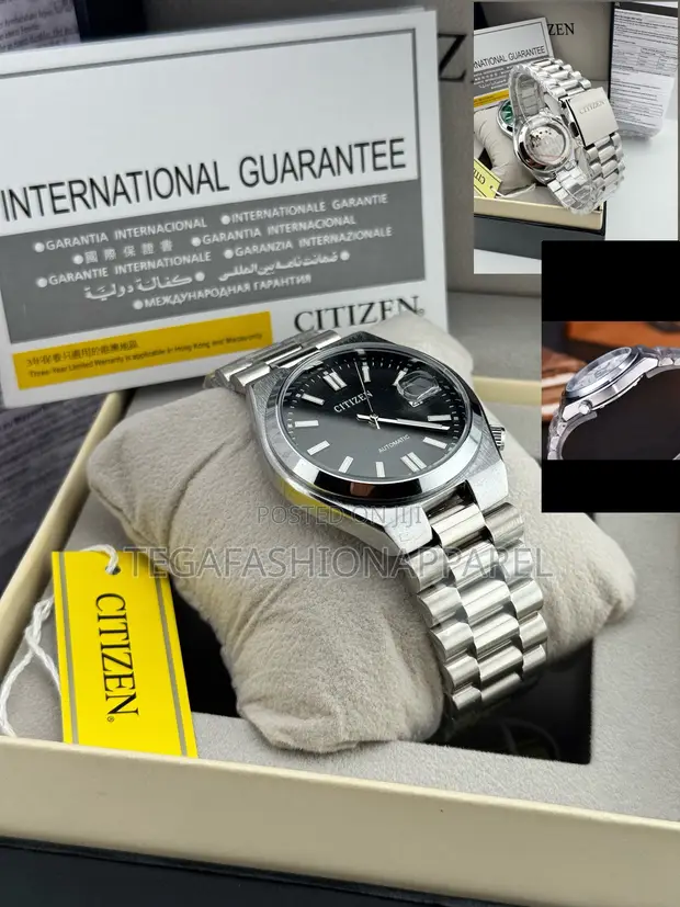 Quality Citizen Wristwatch - Silver Analog Quartz - 1