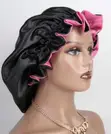 2-in-1 Reversible Satin Hair Bonnet - Sabon Kayayyakin - 1