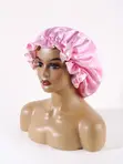 2-in-1 Reversible Satin Hair Bonnet - Sabon Kayayyakin - 2