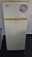 Qlink Double Door Refrigerator with Top Freezer - 1