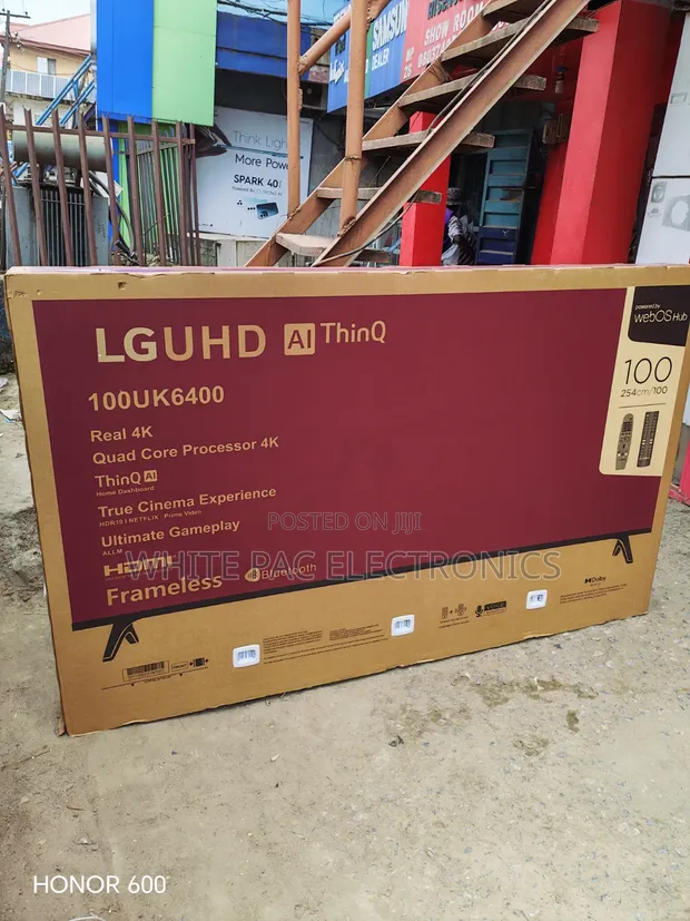 New 2026 LG 100-inch AI UHD Smart TV with Voice Control - 1