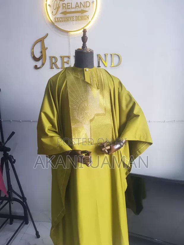 Abc Agbada & Shokoto Set - Brand New - 1