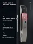 Smart Home Door Lock - Biometric, Wi-Fi, Aluminum - 1