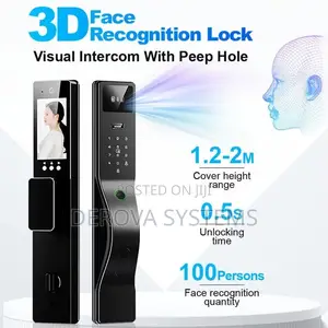 Optimal Tuya Smart Door Lock - 3D Face Recognition