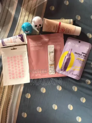 Small Face Skincare Bundle - Masks, Pimple Patches, Lip Balm, Hand Cream