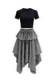 Elegant Two-Piece Skirt Set - Women's - 1