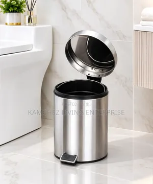 Premium 12L Stainless Steel Pedal Waste Bin