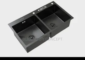 High Quality Double Bowl Black Kitchen Sink