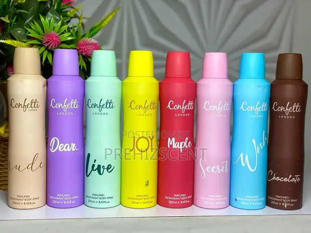 Confetti Body Spray - Oriental Scent - 1