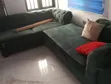 Used L-Shape Sofa Set - Dark Green - 2