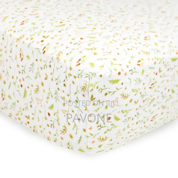 Premium Muslin Crib Sheet - Organic Cotton - 1