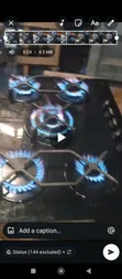 Direct Belgium 5-in-1 Built-in Glass Gas Cooker - 4