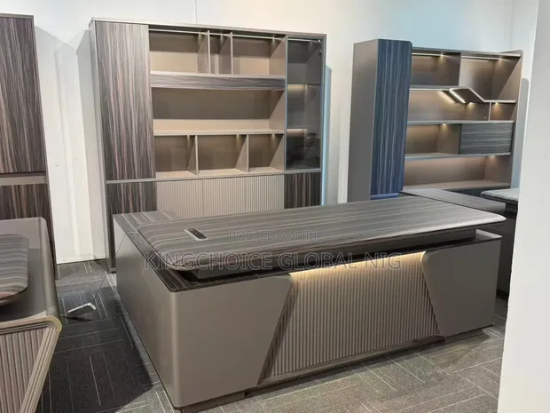 Boss Office Quality Table with Chair - 1