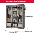 Mobile Wardrobe 4 Door - Brand New - 2